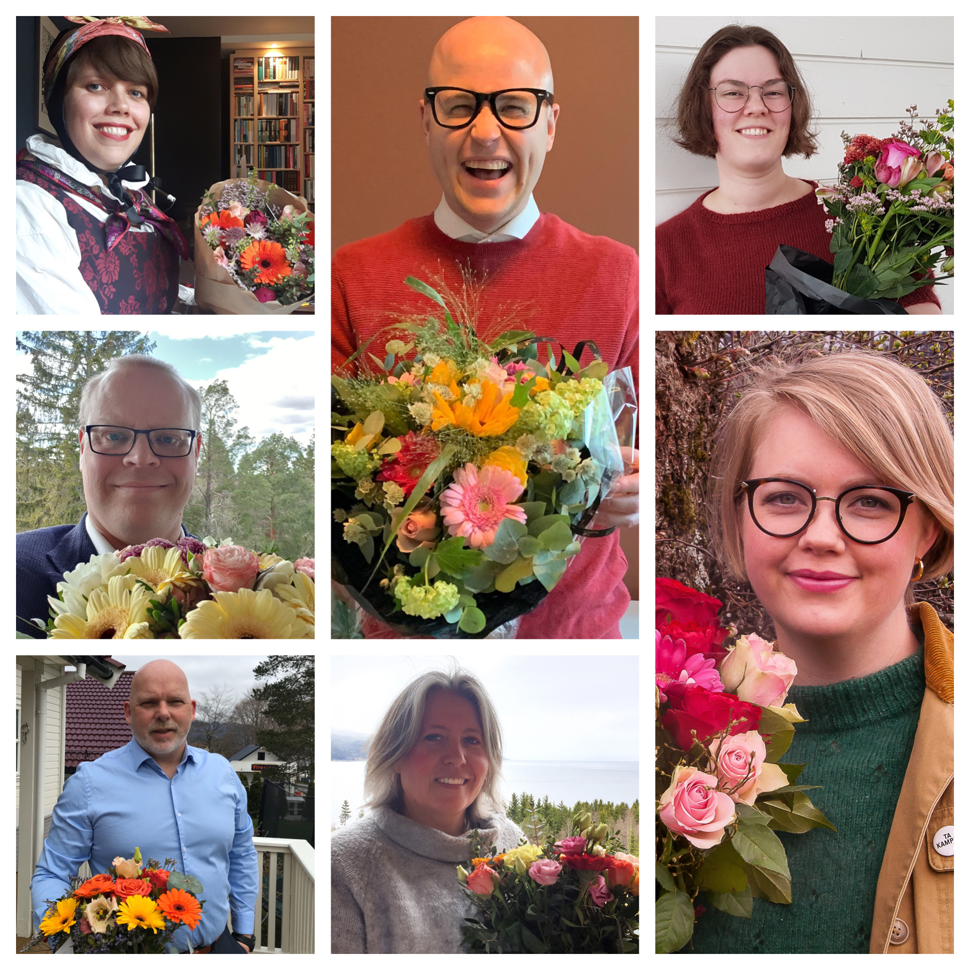 Her  er  det  nye  styret  i  Noregs  Mållag