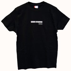 T-skjorte "Skriv nynorsk – herremodell